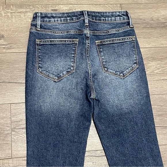 DRIFTWOOD AUDRY STRAIGHT LEG JEANS Medium Wash W 25 L 31 NWT - Picture 8 of 9